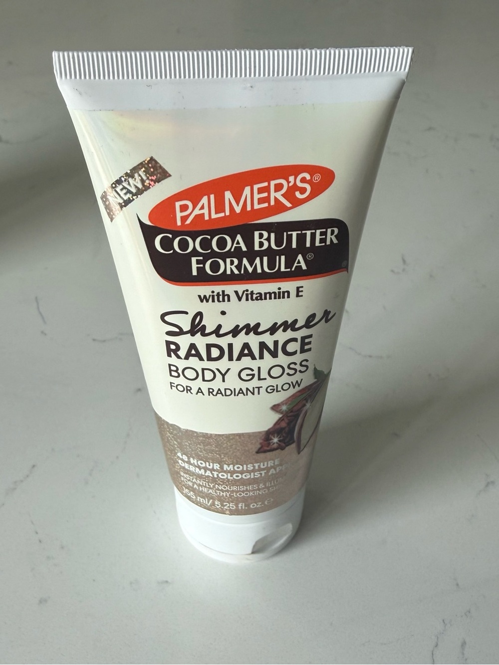 Cocoa Butter Formula® with Vitamin E, Shimmer Radiance Body Gloss, Full